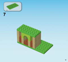LEGO 10804 instructions page 21 – build guide