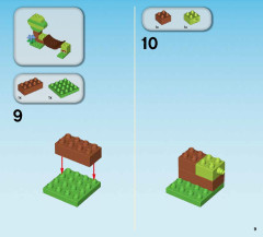 LEGO 10805 instructions page 9 – build guide