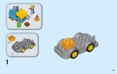 LEGO 10812 instructions page 3 – build guide