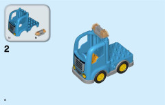 LEGO 10812 instructions page 4 – build guide