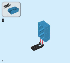 LEGO 10813 instructions page 10 – build guide