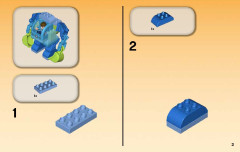 LEGO 10825 instructions page 3 – build guide