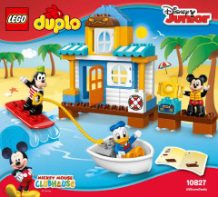 LEGO 10827 instructions page 1 – build guide