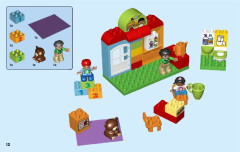 LEGO 10833 instructions page 12 – build guide