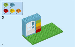 LEGO 10833 instructions page 6 – build guide