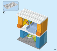 LEGO 10835 instructions page 23 – build guide