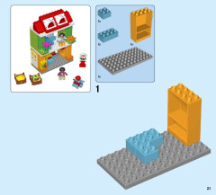 LEGO 10836 instructions page 21 – build guide