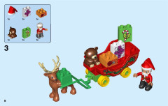 LEGO 10837 instructions page 8 – build guide