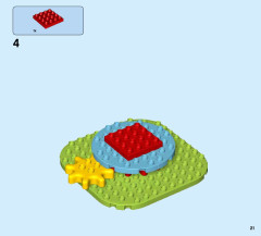LEGO 10840 instructions page 21 – build guide