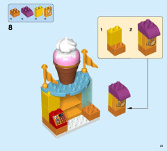 LEGO 10840 instructions page 31 – build guide