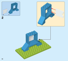 LEGO 10840 instructions page 34 – build guide