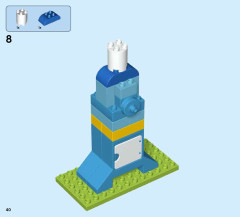 LEGO 10840 instructions page 40 – build guide