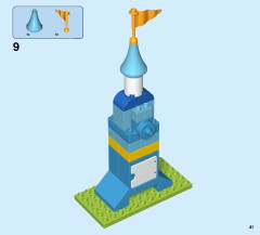LEGO 10840 instructions page 41 – build guide