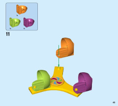 LEGO 10840 instructions page 43 – build guide