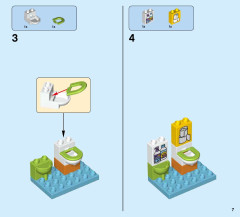 LEGO 10840 instructions page 7 – build guide