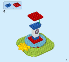 LEGO 10841 instructions page 21 – build guide