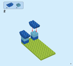 LEGO 10841 instructions page 9 – build guide
