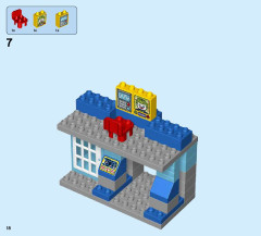 LEGO 10842 instructions page 18 – build guide