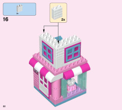 LEGO 10844 instructions page 22 – build guide