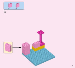 LEGO 10844 instructions page 9 – build guide