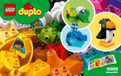 LEGO 10865 instructions page 1 – build guide