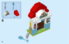 LEGO 10868 instructions page 18 – build guide