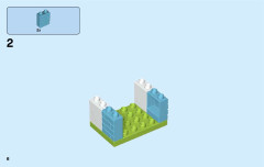 LEGO 10868 instructions page 6 – build guide