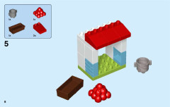 LEGO 10868 instructions page 8 – build guide