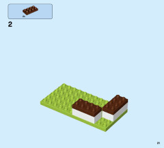 LEGO 10869 instructions page 21 – build guide