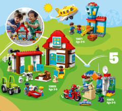 LEGO 10869 instructions page 3 – build guide