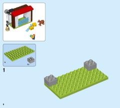 LEGO 10869 instructions page 8 – build guide