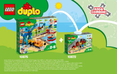 LEGO 10872 instructions page 4 – build guide