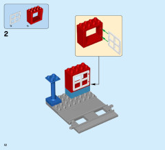LEGO 10874 instructions page 12 – build guide