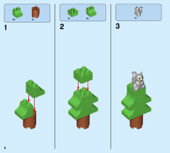 LEGO 10874 instructions page 8 – build guide
