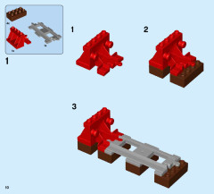 LEGO 10875 instructions page 10 – build guide