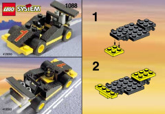 LEGO 1088 instructions page 1 – build guide