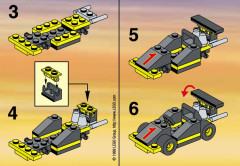 LEGO 1088 instructions page 2 – build guide