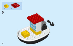 LEGO 10881 instructions page 14 – build guide