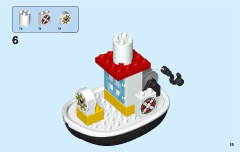 LEGO 10881 instructions page 15 – build guide