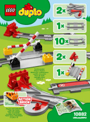 LEGO 10882 instructions page 1 – build guide