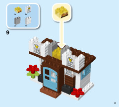 LEGO 10889 instructions page 17 – build guide