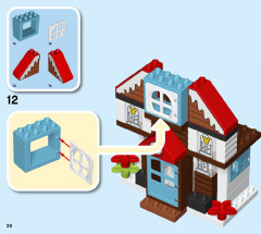 LEGO 10889 instructions page 20 – build guide