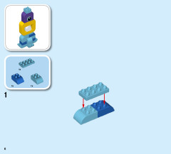 LEGO 10895 instructions page 6 – build guide