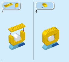 LEGO 10895 instructions page 8 – build guide