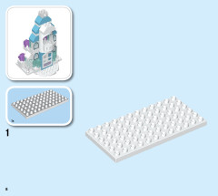 LEGO 10899 instructions page 8 – build guide