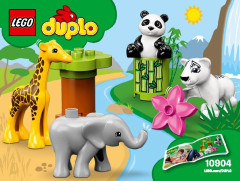 LEGO 10904 instructions page 1 – build guide