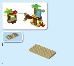 LEGO 10906 instructions page 8 – build guide