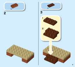 LEGO 10906 instructions page 9 – build guide