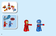 LEGO 10921 instructions page 2 – build guide