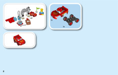 LEGO 10924 instructions page 2 – build guide